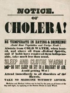 CholeraNotice